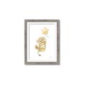 Picture of Floating Baby lion cub _GroupedProduct_Rectangle_Portrait_Mini_ _GroupedProduct_Rectangle_Portrait_Framed_Matted_
