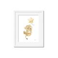 Picture of Floating Baby lion cub _GroupedProduct_Rectangle_Portrait_Mini_ _GroupedProduct_Rectangle_Portrait_Framed_Matted_