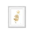 Picture of Floating Baby lion cub _GroupedProduct_Rectangle_Portrait_Mini_ _GroupedProduct_Rectangle_Portrait_Framed_Matted_