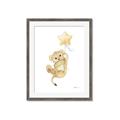 Picture of Floating Baby lion cub _GroupedProduct_Rectangle_Portrait_Mini_ _GroupedProduct_Rectangle_Portrait_Framed_Matted_