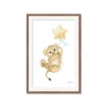 Picture of Floating Baby lion cub _GroupedProduct_Rectangle_Portrait_Mini_ _GroupedProduct_Rectangle_Portrait_Framed_Matted_