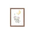 Picture of Floating baby elephant _GroupedProduct_Rectangle_Portrait_Mini_ _GroupedProduct_Rectangle_Portrait_Framed_Matted_