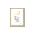 Picture of Floating baby elephant _GroupedProduct_Rectangle_Portrait_Mini_ _GroupedProduct_Rectangle_Portrait_Framed_Matted_
