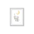 Picture of Floating baby elephant _GroupedProduct_Rectangle_Portrait_Mini_ _GroupedProduct_Rectangle_Portrait_Framed_Matted_