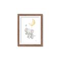 Picture of Floating baby elephant _GroupedProduct_Rectangle_Portrait_Mini_ _GroupedProduct_Rectangle_Portrait_Framed_Matted_