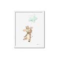 Picture of floating baby Giaraffe  _GroupedProduct_Rectangle_Portrait_Mini_ _GroupedProduct_Rectangle_Portrait_Framed_Matted_