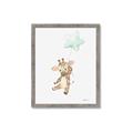 Picture of floating baby Giaraffe  _GroupedProduct_Rectangle_Portrait_Mini_ _GroupedProduct_Rectangle_Portrait_Framed_Matted_