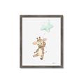 Picture of floating baby Giaraffe  _GroupedProduct_Rectangle_Portrait_Mini_ _GroupedProduct_Rectangle_Portrait_Framed_Matted_