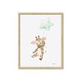 Picture of floating baby Giaraffe  _GroupedProduct_Rectangle_Portrait_Mini_ _GroupedProduct_Rectangle_Portrait_Framed_Matted_