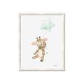 Picture of floating baby Giaraffe  _GroupedProduct_Rectangle_Portrait_Mini_ _GroupedProduct_Rectangle_Portrait_Framed_Matted_
