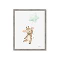 Picture of floating baby Giaraffe  _GroupedProduct_Rectangle_Portrait_Mini_ _GroupedProduct_Rectangle_Portrait_Framed_Matted_
