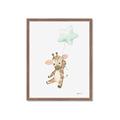 Picture of floating baby Giaraffe  _GroupedProduct_Rectangle_Portrait_Mini_ _GroupedProduct_Rectangle_Portrait_Framed_Matted_