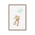 Picture of floating baby Giaraffe  _GroupedProduct_Rectangle_Portrait_Mini_ _GroupedProduct_Rectangle_Portrait_Framed_Matted_