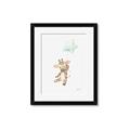 Picture of floating baby Giaraffe  _GroupedProduct_Rectangle_Portrait_Mini_ _GroupedProduct_Rectangle_Portrait_Framed_Matted_