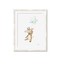 Picture of floating baby Giaraffe  _GroupedProduct_Rectangle_Portrait_Mini_ _GroupedProduct_Rectangle_Portrait_Framed_Matted_