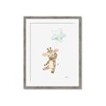Picture of floating baby Giaraffe  _GroupedProduct_Rectangle_Portrait_Mini_ _GroupedProduct_Rectangle_Portrait_Framed_Matted_