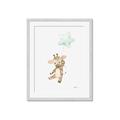 Picture of floating baby Giaraffe  _GroupedProduct_Rectangle_Portrait_Mini_ _GroupedProduct_Rectangle_Portrait_Framed_Matted_