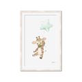 Picture of floating baby Giaraffe  _GroupedProduct_Rectangle_Portrait_Mini_ _GroupedProduct_Rectangle_Portrait_Framed_Matted_