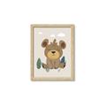 Picture of Friendly bear cub  _GroupedProduct_Rectangle_Portrait_Mini_ _GroupedProduct_Rectangle_Portrait_Framed_Matted_