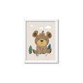 Picture of Friendly bear cub  _GroupedProduct_Rectangle_Portrait_Mini_ _GroupedProduct_Rectangle_Portrait_Framed_Matted_