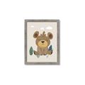 Picture of Friendly bear cub  _GroupedProduct_Rectangle_Portrait_Mini_ _GroupedProduct_Rectangle_Portrait_Framed_Matted_