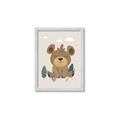 Picture of Friendly bear cub  _GroupedProduct_Rectangle_Portrait_Mini_ _GroupedProduct_Rectangle_Portrait_Framed_Matted_