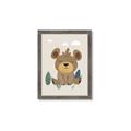 Picture of Friendly bear cub  _GroupedProduct_Rectangle_Portrait_Mini_ _GroupedProduct_Rectangle_Portrait_Framed_Matted_