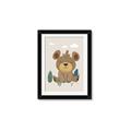 Picture of Friendly bear cub  _GroupedProduct_Rectangle_Portrait_Mini_ _GroupedProduct_Rectangle_Portrait_Framed_Matted_