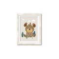 Picture of Friendly bear cub  _GroupedProduct_Rectangle_Portrait_Mini_ _GroupedProduct_Rectangle_Portrait_Framed_Matted_
