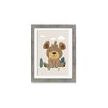 Picture of Friendly bear cub  _GroupedProduct_Rectangle_Portrait_Mini_ _GroupedProduct_Rectangle_Portrait_Framed_Matted_