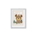 Picture of Friendly bear cub  _GroupedProduct_Rectangle_Portrait_Mini_ _GroupedProduct_Rectangle_Portrait_Framed_Matted_