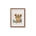 Picture of Friendly bear cub  _GroupedProduct_Rectangle_Portrait_Mini_ _GroupedProduct_Rectangle_Portrait_Framed_Matted_