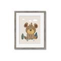Picture of Friendly bear cub  _GroupedProduct_Rectangle_Portrait_Mini_ _GroupedProduct_Rectangle_Portrait_Framed_Matted_