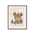 Picture of Friendly bear cub  _GroupedProduct_Rectangle_Portrait_Mini_ _GroupedProduct_Rectangle_Portrait_Framed_Matted_