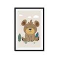 Picture of Friendly bear cub  _GroupedProduct_Rectangle_Portrait_Mini_ _GroupedProduct_Rectangle_Portrait_Framed_Matted_