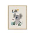 Picture of Curious koala _GroupedProduct_Rectangle_Portrait_Mini_ _GroupedProduct_Rectangle_Portrait_Framed_Matted_
