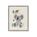 Picture of Curious koala _GroupedProduct_Rectangle_Portrait_Mini_ _GroupedProduct_Rectangle_Portrait_Framed_Matted_