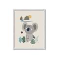 Picture of Curious koala _GroupedProduct_Rectangle_Portrait_Mini_ _GroupedProduct_Rectangle_Portrait_Framed_Matted_