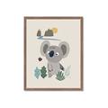 Picture of Curious koala _GroupedProduct_Rectangle_Portrait_Mini_ _GroupedProduct_Rectangle_Portrait_Framed_Matted_