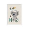 Picture of Curious koala _GroupedProduct_Rectangle_Portrait_Mini_ _GroupedProduct_Rectangle_Portrait_Framed_Matted_