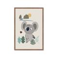Picture of Curious koala _GroupedProduct_Rectangle_Portrait_Mini_ _GroupedProduct_Rectangle_Portrait_Framed_Matted_