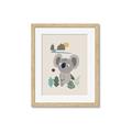 Picture of Curious koala _GroupedProduct_Rectangle_Portrait_Mini_ _GroupedProduct_Rectangle_Portrait_Framed_Matted_