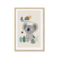 Picture of Curious koala _GroupedProduct_Rectangle_Portrait_Mini_ _GroupedProduct_Rectangle_Portrait_Framed_Matted_