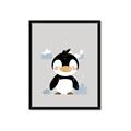 Picture of Friendly Penguin  _GroupedProduct_Rectangle_Portrait_Mini_ _GroupedProduct_Rectangle_Portrait_Framed_Matted_