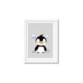 Picture of Friendly Penguin  _GroupedProduct_Rectangle_Portrait_Mini_ _GroupedProduct_Rectangle_Portrait_Framed_Matted_