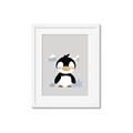 Picture of Friendly Penguin  _GroupedProduct_Rectangle_Portrait_Mini_ _GroupedProduct_Rectangle_Portrait_Framed_Matted_