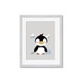 Picture of Friendly Penguin  _GroupedProduct_Rectangle_Portrait_Mini_ _GroupedProduct_Rectangle_Portrait_Framed_Matted_