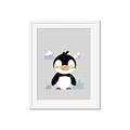 Picture of Friendly Penguin  _GroupedProduct_Rectangle_Portrait_Mini_ _GroupedProduct_Rectangle_Portrait_Framed_Matted_