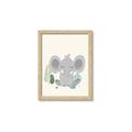 Picture of Big-eared Elephant  _GroupedProduct_Rectangle_Portrait_Mini_ _GroupedProduct_Rectangle_Portrait_Framed_Matted_