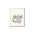Picture of Big-eared Elephant  _GroupedProduct_Rectangle_Portrait_Mini_ _GroupedProduct_Rectangle_Portrait_Framed_Matted_